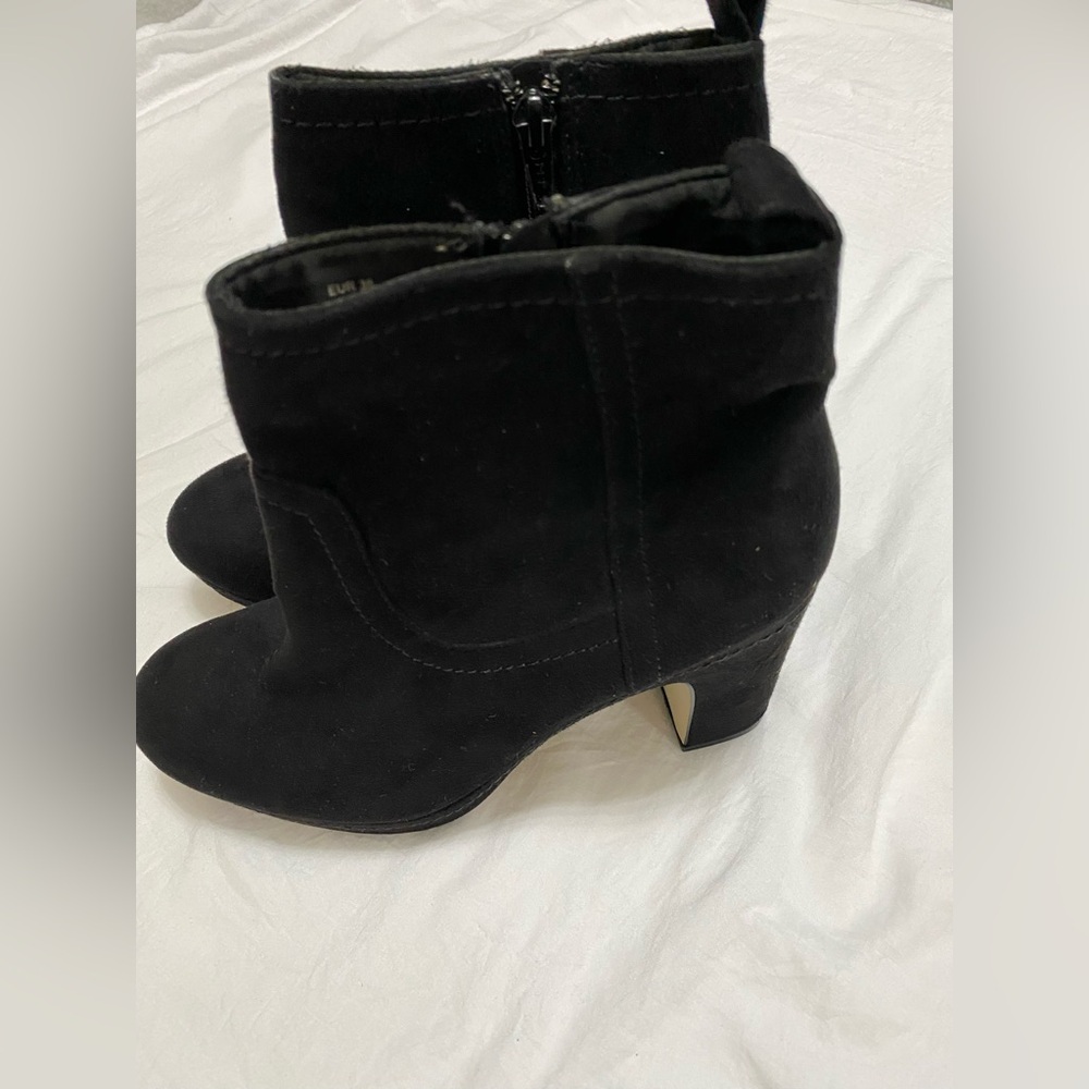 Black Suede Ankle Boots